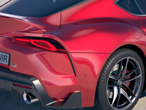 Toyota Supra 2020 3Dモデル