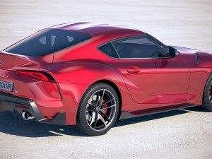 Toyota Supra 2020 3Dモデル