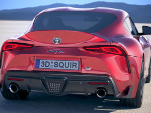 Toyota Supra 2020 3Dモデル