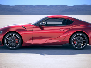 Toyota Supra 2020 3Dモデル