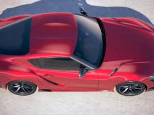 Toyota Supra 2020 3Dモデル