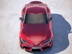 Toyota Supra 2020 3Dモデル