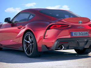 Toyota Supra 2020 3Dモデル