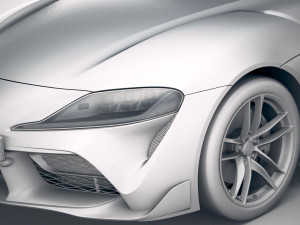 Toyota Supra 2020 3Dモデル