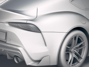 Toyota Supra 2020 3Dモデル