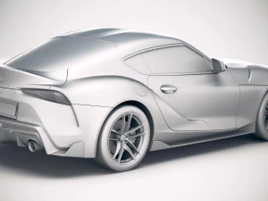 Toyota Supra 2020 3D Model