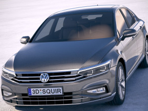 Volkswagen Passat 2020 3Dモデル