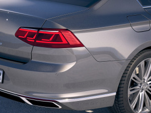 Volkswagen Passat 2020 3Dモデル