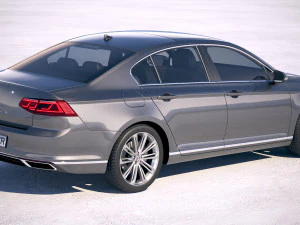 Volkswagen Passat 2020 3D Model