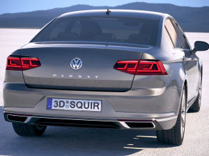 Volkswagen Passat 2020 3D Model