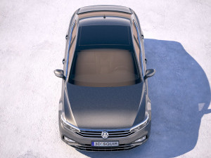 Volkswagen Passat 2020 3Dモデル
