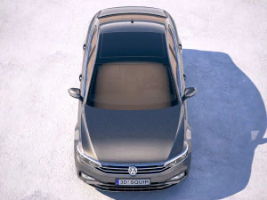 Volkswagen Passat 2020 3D Model