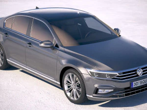 Volkswagen Passat 2020 3D Model