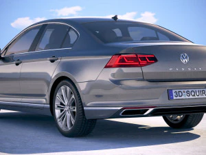Volkswagen Passat 2020 3D Model