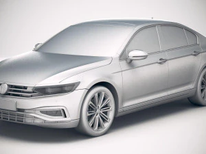 Volkswagen Passat 2020 3D Model