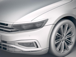 Volkswagen Passat 2020 3Dモデル