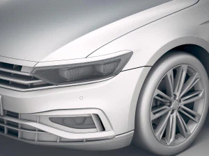 Volkswagen Passat 2020 3D Model