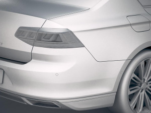 Volkswagen Passat 2020 3Dモデル