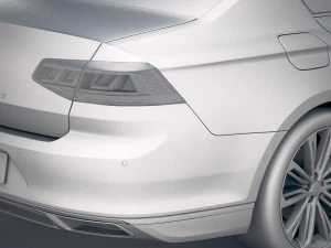 Volkswagen Passat 2020 3D Model