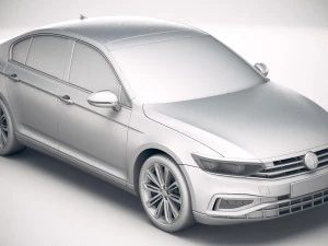 Volkswagen Passat 2020 3D Model