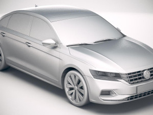 Volkswagen Passat 2020 US 3D-Modell
