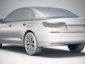 Volkswagen Passat 2020 US 3D-Modell