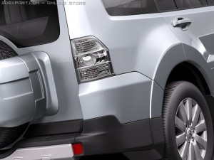 Mitsubishi Pajero 2010 3D 모델