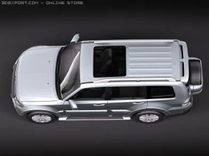 Mitsubishi Pajero 2010 3D Model