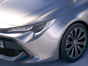 Toyota Corolla Touring Sports 2019 Modelo 3D