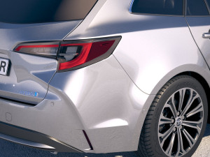 Toyota Corolla Touring Sports 2019 Modelo 3D