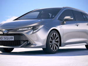 Toyota Corolla Touring Sports 2019 Modelo 3D