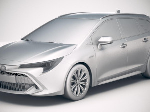 Toyota Corolla Touring Sports 2019 Modelo 3D