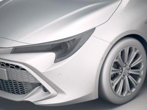 Toyota Corolla Touring Sports 2019 Modelo 3D