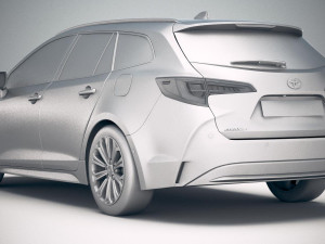 Toyota Corolla Touring Sports 2019 Modelo 3D