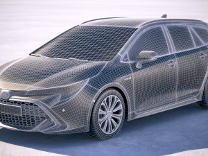 Toyota Corolla Touring Sports 2019 Modelo 3D