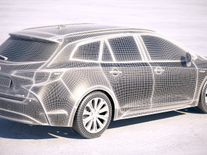 Toyota Corolla Touring Sports 2019 Modelo 3D