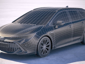 Toyota Corolla Touring Sports 2019 Modelo 3D