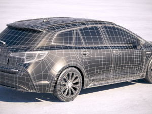 Toyota Corolla Touring Sports 2019 Modelo 3D