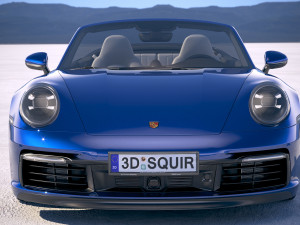 Porsche 911 Carrera 4S Cabrio 2019 3D मॉडल