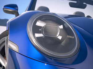 Porsche 911 Carrera 4S Cabrio 2019 3D Model