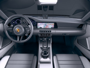 Porsche 911 Carrera 4S Cabrio 2019 3D मॉडल