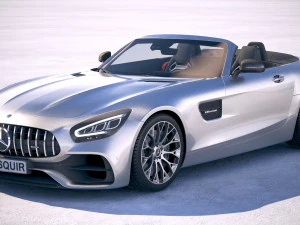 Mercedes-Benz AMG GT Roadster 2020 Modèle 3D