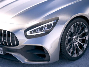 Mercedes-Benz AMG GT Roadster 2020 3D Model