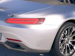 Mercedes-Benz AMG GT Roadster 2020 3D Model