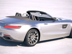 Mercedes-Benz AMG GT Roadster 2020 3D Model