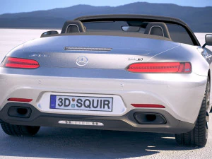 Mercedes-Benz AMG GT Roadster 2020 3D Model