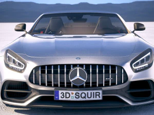 Mercedes-Benz AMG GT Roadster 2020 3D Model