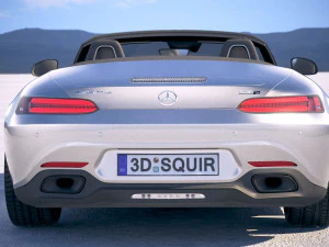 Mercedes-Benz AMG GT Roadster 2020 3D Model