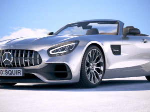 Mercedes-Benz AMG GT Roadster 2020 3D Model