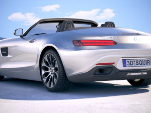 Mercedes-Benz AMG GT Roadster 2020 3D Model